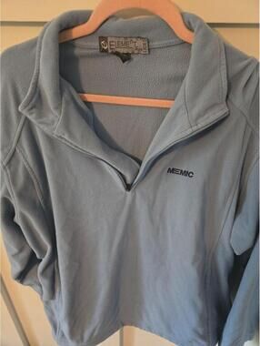 Elements Ladies 1/4 Zip Fleece Pullover - Dusty Blue XL